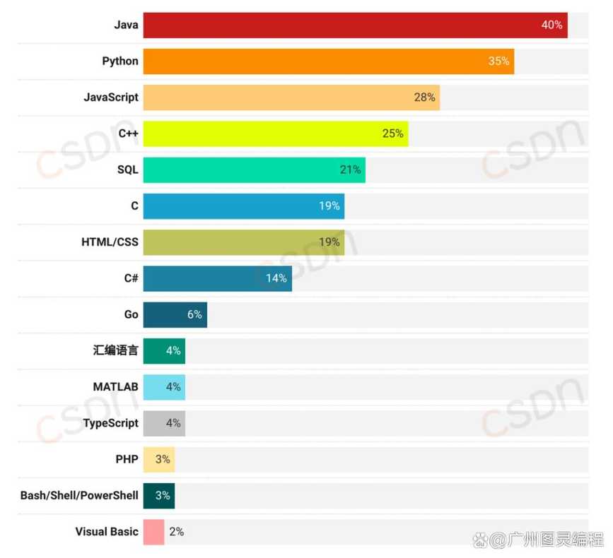 2025年最热门的编程语言