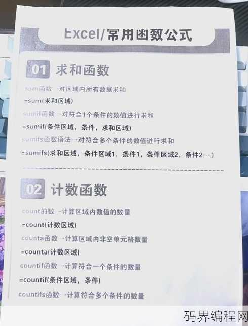 excel函数乘法公式大全