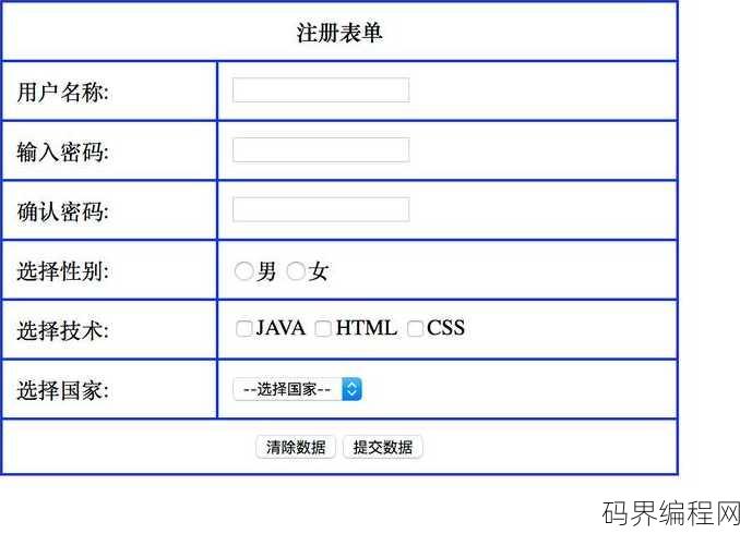 html表单样式代码，HTML表单样式定制指南