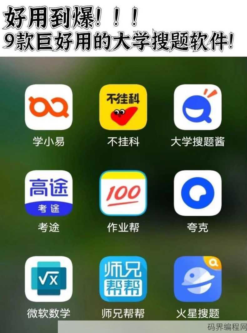 大学c语言搜题软件，高校C语言编程辅助搜题神器