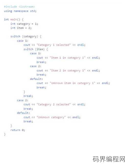 switch语句高级用法，探索switch语句的深层奥秘，高级用法揭秘