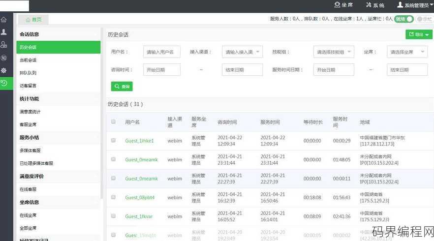 在线客服系统源码带app，一站式在线客服系统源码及APP解决方案