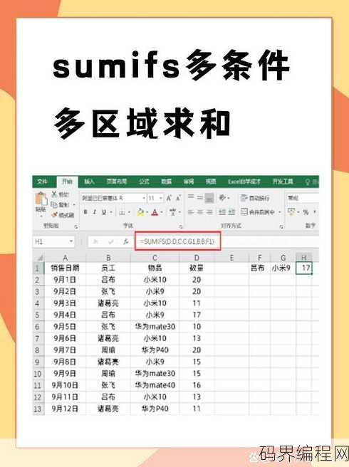 sumifs如何把日期作为条件，Sumifs函数在Excel中如何使用日期作为筛选条件