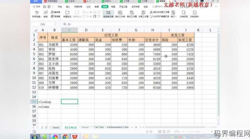 column函数的应用，探索Column函数在数据处理中的强大应用