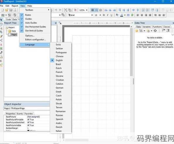 fastreport报表编辑器，FastReport报表编辑器，高效报表制作工具