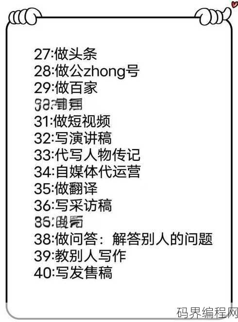 在家写代码可以赚钱吗