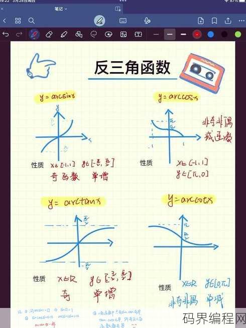 反三角函数性质，反三角函数性质解析
