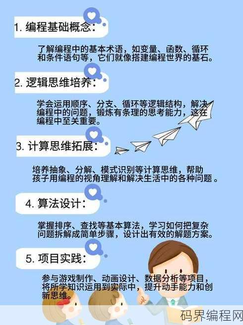 少儿编程主要学的是什么，少儿编程核心知识解析