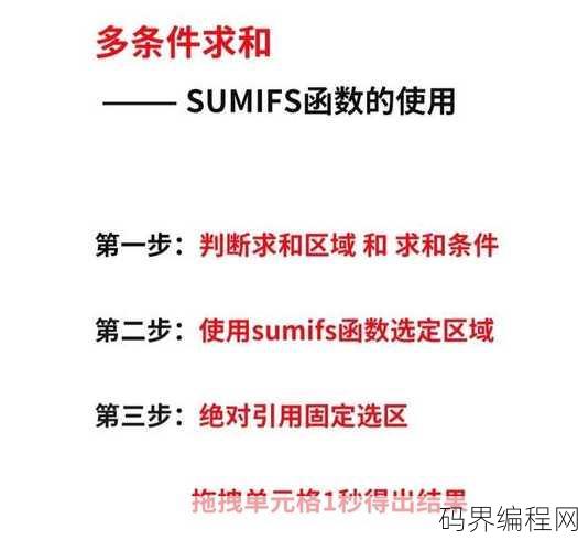 sumif函数公式