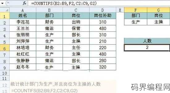 countif怎么统计个数，Excel技巧，使用COUNTIF函数高效统计个数方法详解