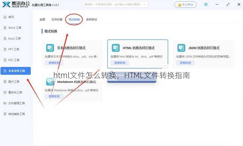html文件怎么转换