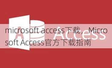 microsoft access下载
