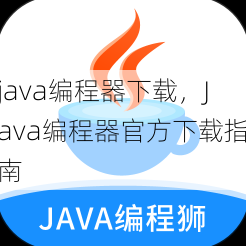 java编程器下载