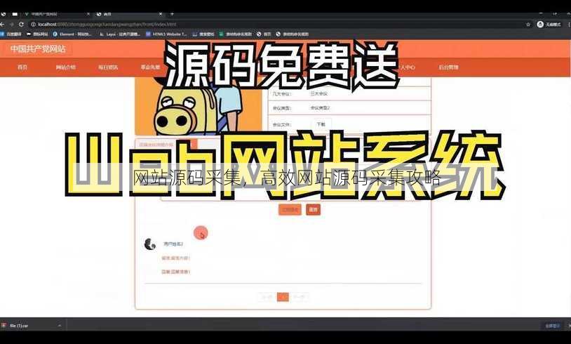 网站源码采集