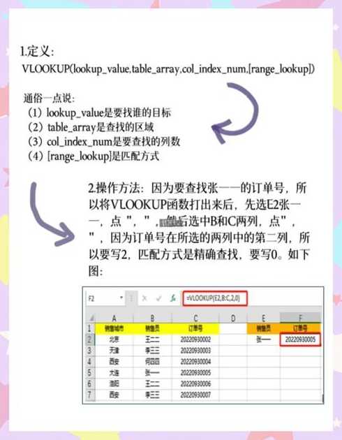 vlookup作用以及使用方法（vlookup的作用）