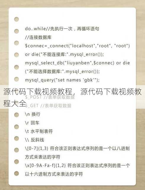 源代码下载视频教程