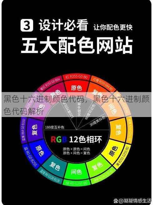黑色十六进制颜色代码