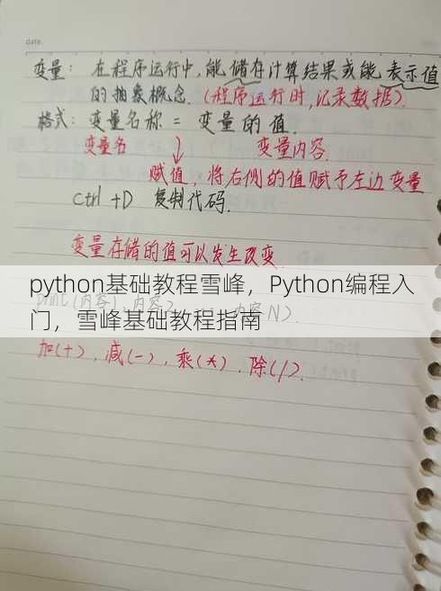 python基础教程雪峰