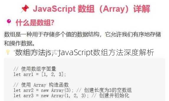 数组方法js