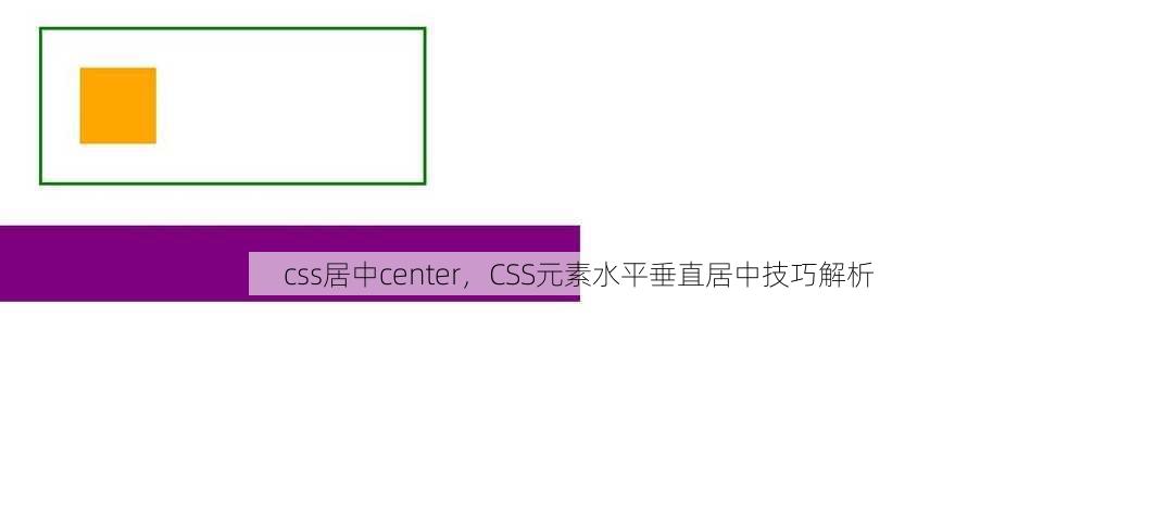 css居中center