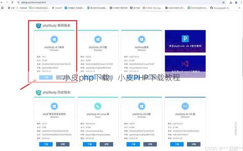 小皮php下载