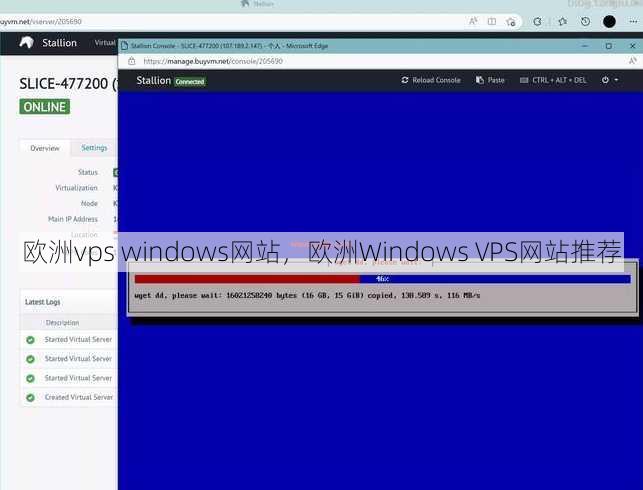 欧洲vps windows网站