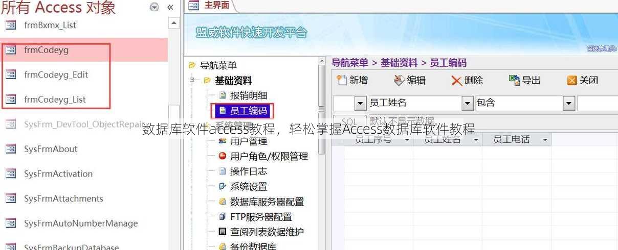 数据库软件access教程