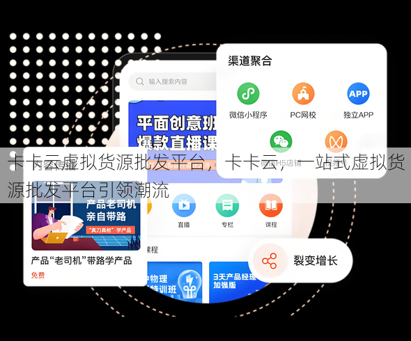 卡卡云虚拟货源批发平台