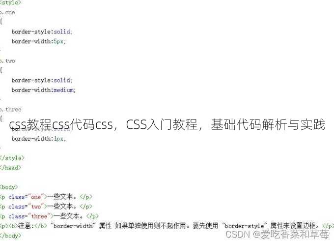 css教程css代码css