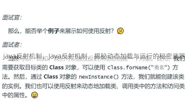 java反射机制