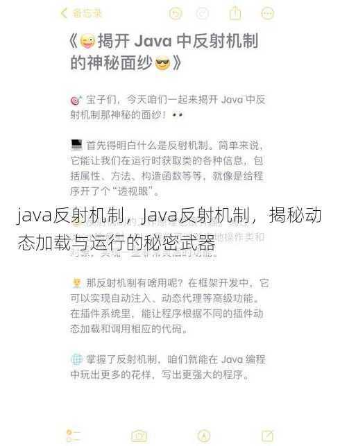 java反射机制