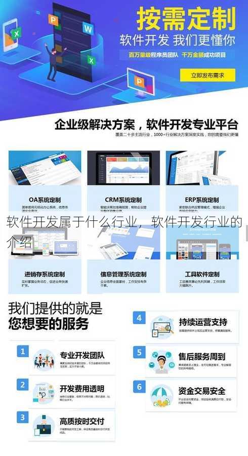软件开发属于什么行业