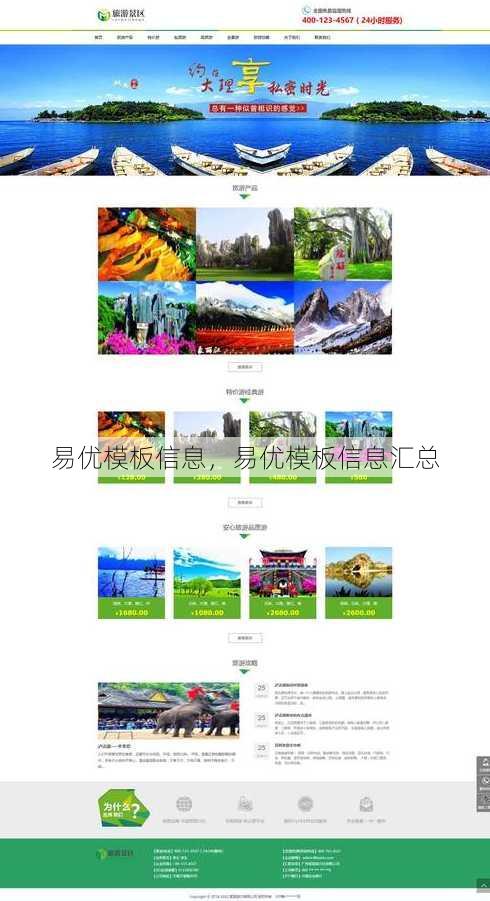 易优模板信息