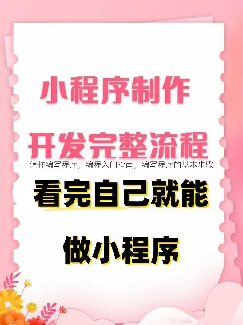 怎样编写程序