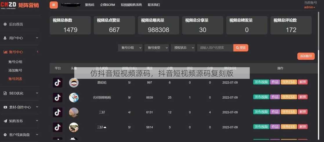 仿抖音短视频源码