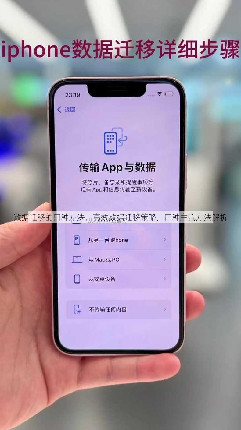 数据迁移的四种方法