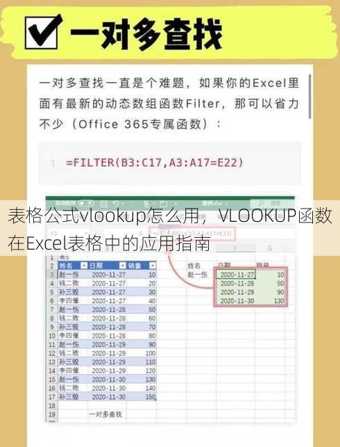 表格公式vlookup怎么用