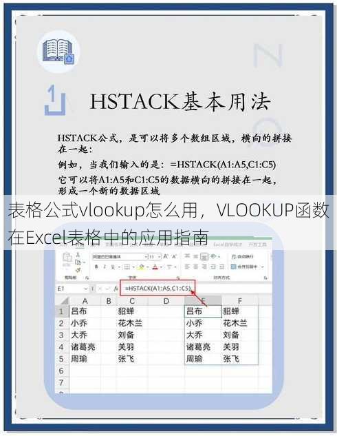 表格公式vlookup怎么用