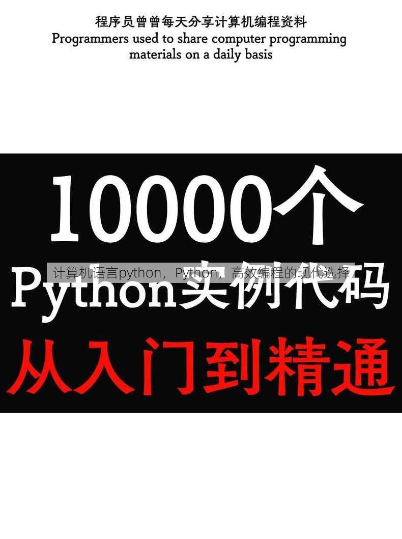 计算机语言python