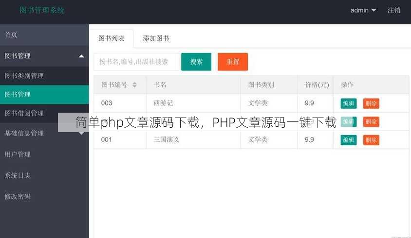 简单php文章源码下载