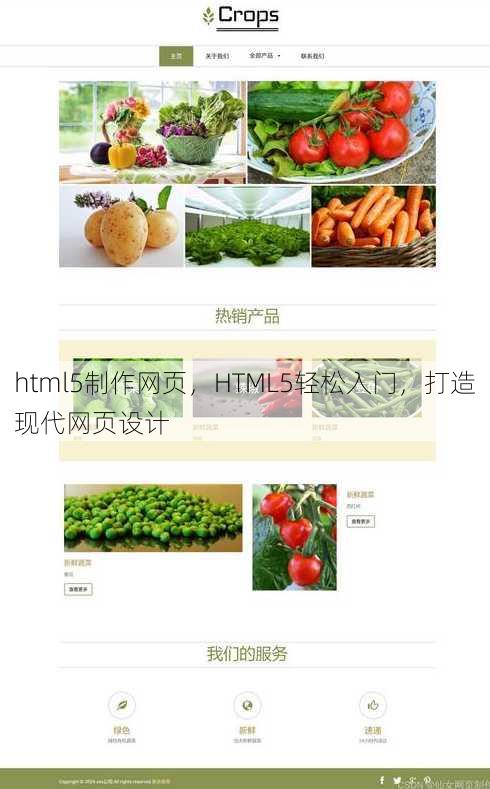 html5制作网页