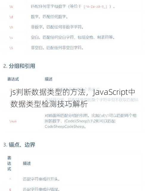 js判断数据类型的方法