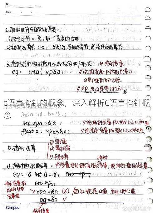 c语言指针的概念