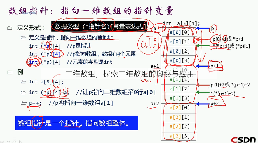 二维数组