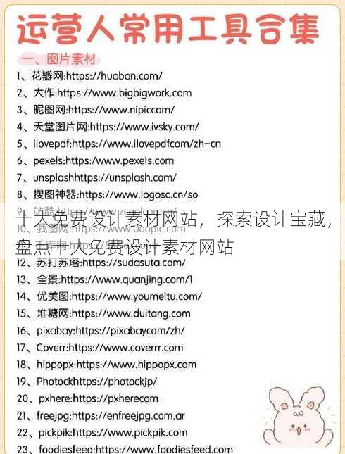十大免费设计素材网站