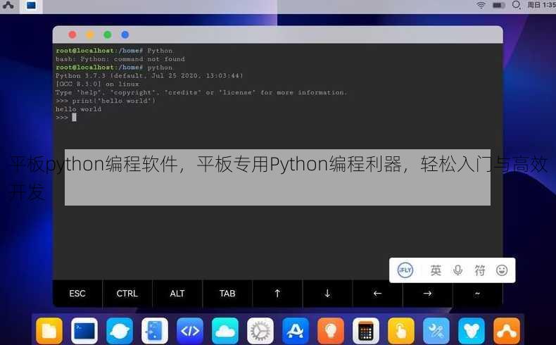 平板python编程软件