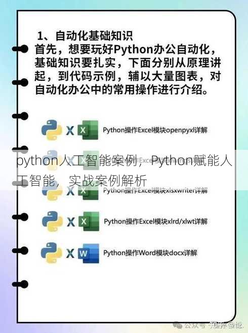 python人工智能案例