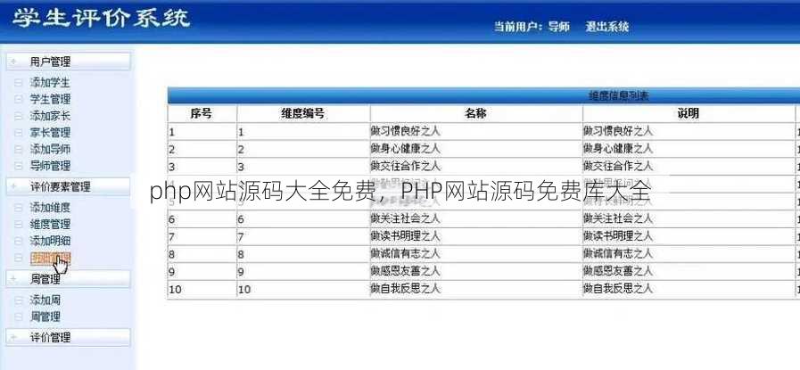 php网站源码大全免费