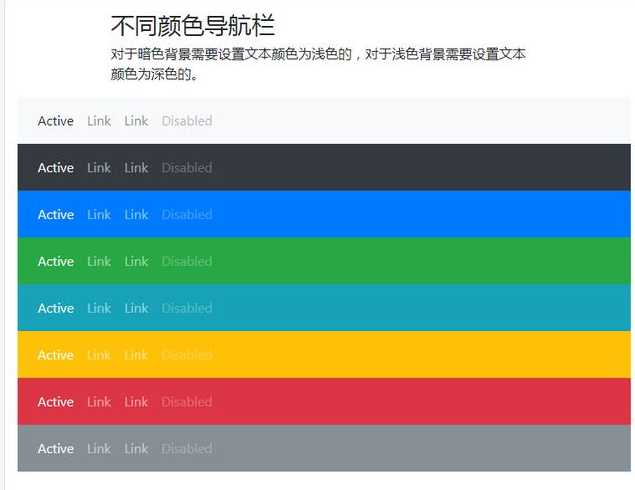 bootstrap导航栏菜鸟教程（bootstrap4 导航栏）
