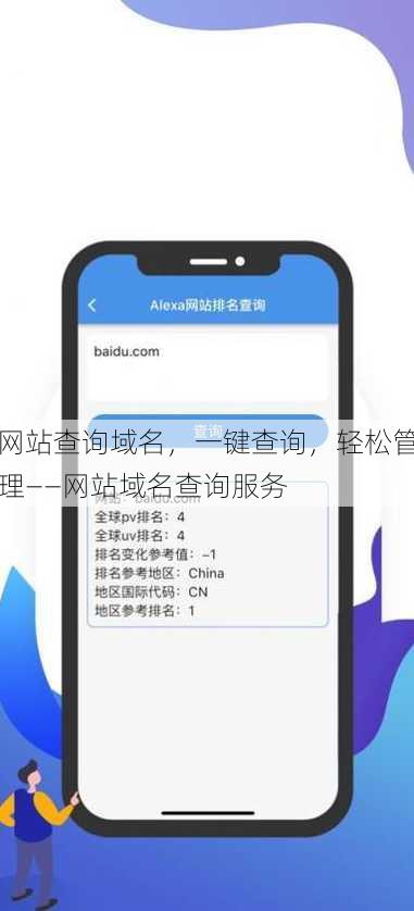 网站查询域名